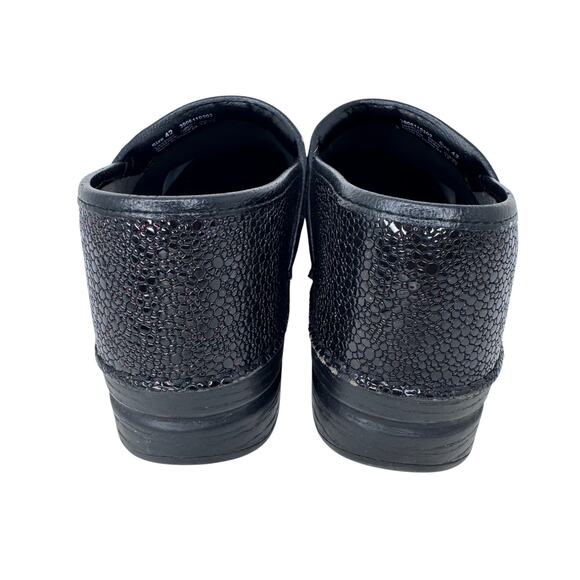 Dansko Professional XP Tooled Clog‎ Women's EU 42 11.5-12 Black Slip Resistant - Picture 3 of 15